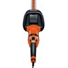 Black & Decker HH2455 120V 3.3 Amp Brushed 24 in. Corded Hedge Trimmer with Rotating Handle - 2 of 4