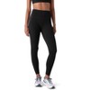 Future Planet Women's Nova Premium Performance Sport Athletic Leggings Yoga Pants Tight Black - 2 of 4