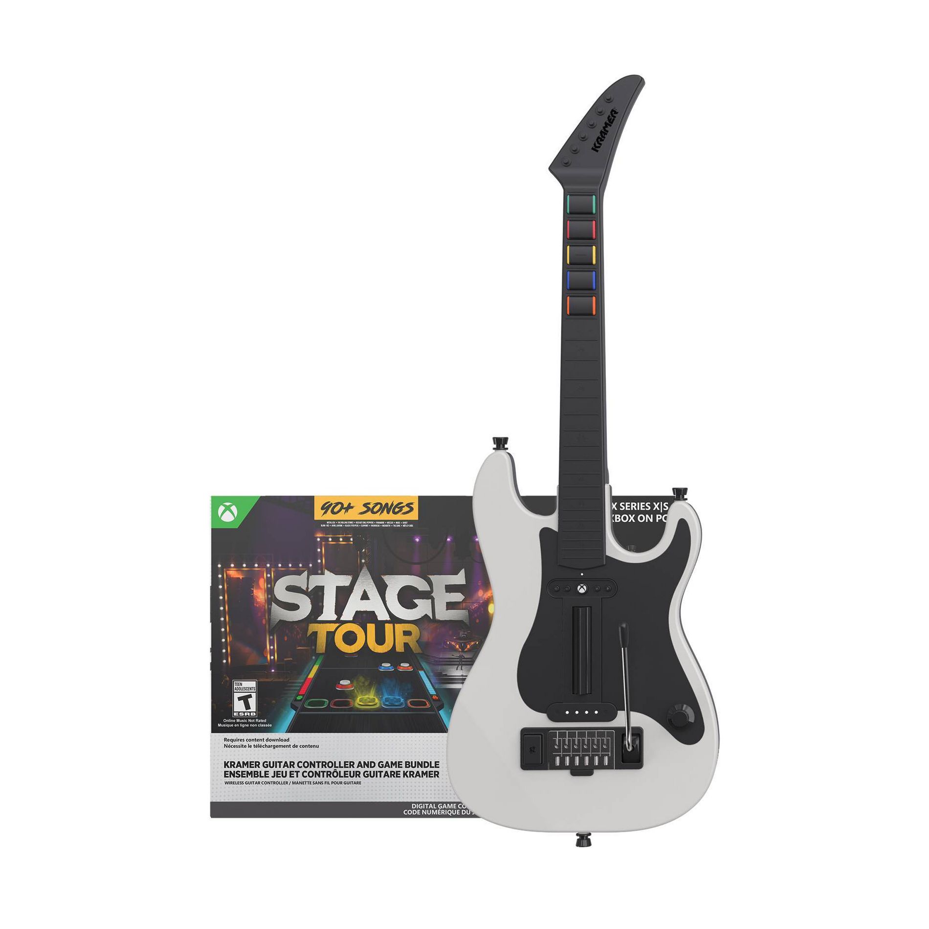 Stage Tour Game + Kramer Wireless Guitar Controller Bundle for Xbox Series X