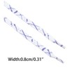 INSPIRE CHIC Colored Printed Flat Splashing Ink Shoe Laces for Sneakers 2 Pairs - 3 of 4