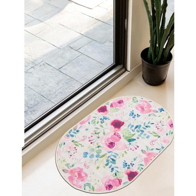 Jill Zarin Caribbean Outdoor Barbados Floral and Botanical Washable Flatweave Woven Area Rug