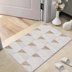 Maxax Non-Slip Turkish Unfaded High-Low Indoor/Outdoor Area Rug For Patios, Deck, Porch Or Entryway - 1 of 4