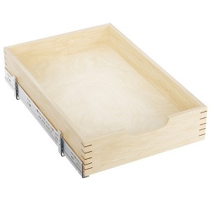 Pull Out Cabinet Organizer, Pull Out Shelves with Full Extension Rail Slides with U-Bracket, Pull Out Shelves for Kitchen Cabinets with Soft Close - 1 of 4