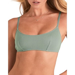 Adore Me Women's Pointelle Wireless Scoop Bralette - 1 of 4