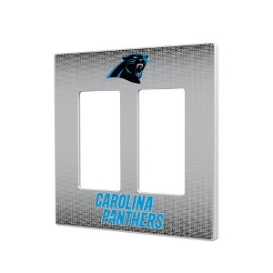 NFL NFC Teams Linen Hidden-Screw Light Switch Plate for Double Rocker - 1 of 4