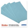 WypAll X70 Foodservice Towels, 1 / 4 Fold, 12.5 x 23.5, Unscented, Blue, 300 / Carton - 2 of 4