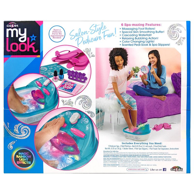 MY LOOK 6-in-1 Light-Up Super Spa Salon Activity Kit, 4 of 9