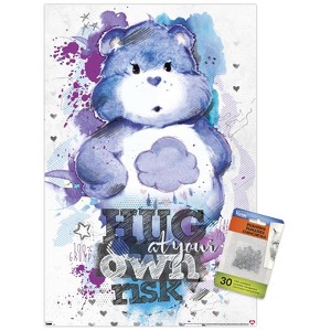 Trends International Care Bears - 100 Percent Grumpy Bear Unframed Wall Poster Prints - 1 of 4