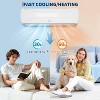 Coucheta 12000 BTU Mini Split Air Conditioner with Heater, 19 SEER Ductless AC System with 10ft Line Set, 230V - 3 of 4