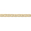 Black Bow Jewelry 5.25mm, 14k Yellow Gold, Concave Anchor Chain Anklet or Bracelet - 2 of 4