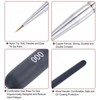 Unique Bargains Detail Nylon Miniature Painting Brush 3 Pcs - 4 of 4