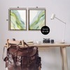 Stupell Industries Abstract Green Waves 2pc Floating Frame Art Set - 3 of 4