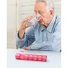 Sukuos XL Pill Box, Case w/Clear Lid, Arthritis-Friendly, BPA-Free, Easy-Clean - 2 of 4