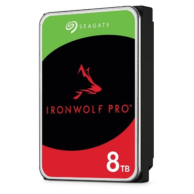 Seagate IronWolf Pro ST8000NE001 8TB Hard Drive - 3.5 Inch Internal - SATA (SATA/600)