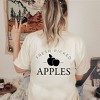 Simply Sage Market Women's Fresh Picked Apples Front and Back Short Sleeve Graphic Tee - 2 of 4