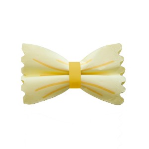 Jollity & Co. - Le Dinner Pasta Noodle Guest Napkins - Pack of 16 Paper Napkins - 1 of 3