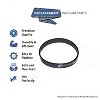 Topvacuumparts Replacement Part For Bissell Flat Pump Belt for 1964, 19862, 19863, 1986R, 1986V And 2007 Vac Models # compare to part 1606428 - 2 of 3
