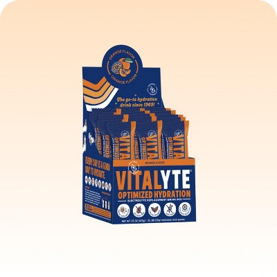 Vitalyte Orange Single-Serving Stick Pack | 25 ct