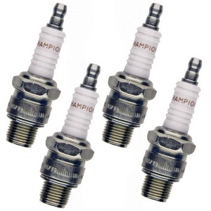 Champion 4 Pack of Genuine OEM (827S) Spark Plugs - L76V-4PK - 1 of 3