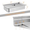 CuisinSmart Steam Table Pans, 6-Pack Commercial Restaurant Steam Table Pans, Anti-Jamming Stainless Steel Hotel Pan, 2.5/4/6 Inch Deep - 4 of 4