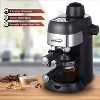 Brentwood GA-134BK 4-Cup Stainless Steel Espresso and Cappuccino Maker Machine in Black - 3 of 4