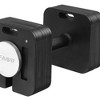 Naysaye Dumbbell Set 80LB Adjustable Pair 9 in1 Free Weights with Quick Lock for Home Gym, Silver, 17.71"*13.77"*20.86" - 2 of 4