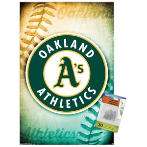 Trends International MLB Oakland Athletics - Logo 14 Unframed Wall Poster Prints - 1 of 4