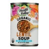 Health Valley Organic Lentil Soup No Salt Added - Case of 12/15 oz - 2 of 4