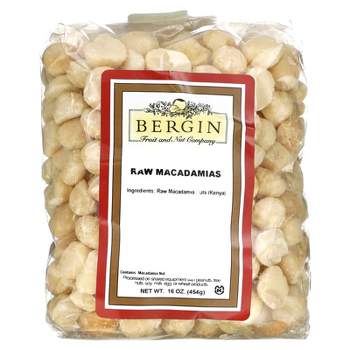 Bergin Fruit and Nut Company Raw Macadamias, 16 oz (454 g)