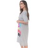 Just Love Short Sleeve Nightgown Sleep Dress for Women Sleepwear - 2 of 2