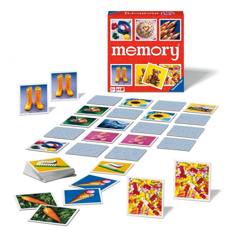 Ravensburger memory Junior Board Game: Creative Thinking Card Game for 2-8 Players, Includes Instructions, 3 of 3