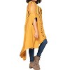 Women's Slitback Convertible Shawl - SHAWL DAWLS - 3 of 4