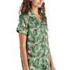 Hello Mello Womens Beauty Sleep Satin Pajama Top - 2 of 4