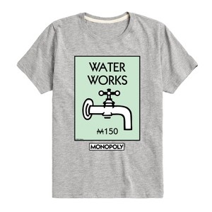 Boys' - Monopoly - Waterworks Short Sleeve Graphic T-Shirt - 1 of 4