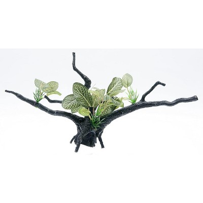 Penn-Plax Green Leaf Driftwood Plant