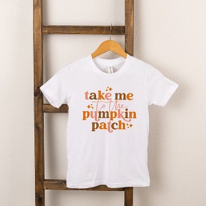 The Juniper Shop Pumpkin Patch Stars Kids Short Sleeve Tee - 1 of 2