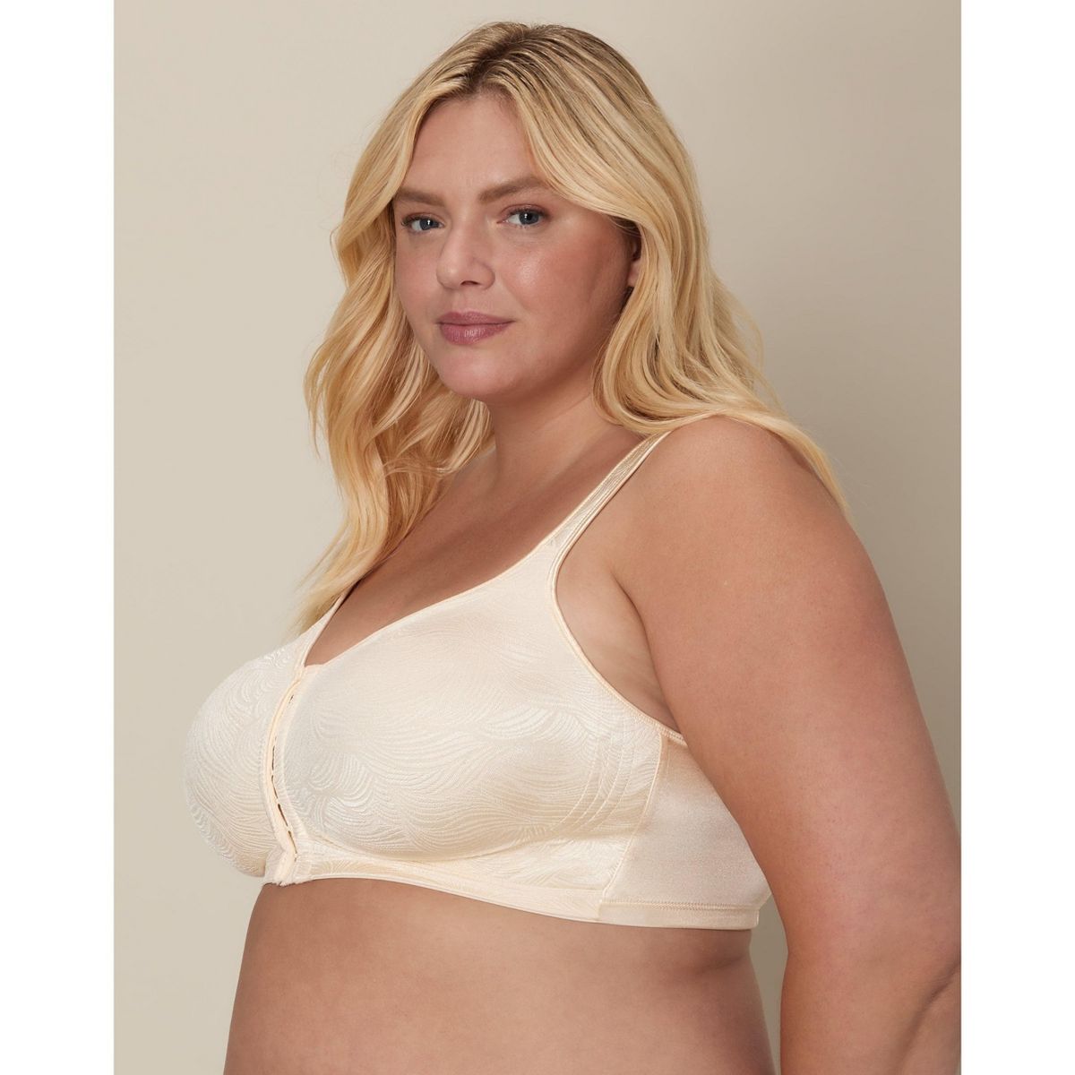 Playtex 18 Hour Front Close Wireless Bra with Back Support - thumbnail 8
