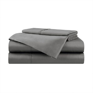 Aston & Arden Tencel Sheet Set (4 Pieces), 2 Pillowcases, 1 Flat Sheet, 1 Fitted Sheet - 1 of 4