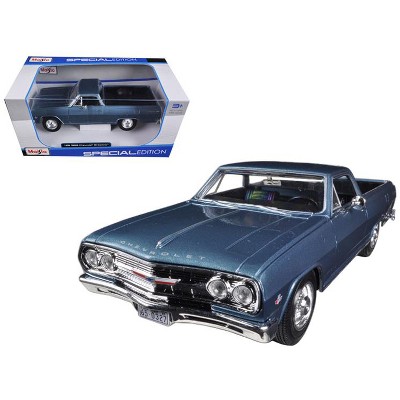 1965 Chevrolet El Camino Blue 1/25 Diecast Car Model by Maisto