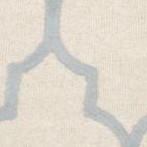 ivory/light blue