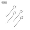 Unique Bargains DIY Craft Necklaces Bracelets Earrings Jewelry Making Iron 21 Gauge Eye Pins 200 Pcs - 3 of 4