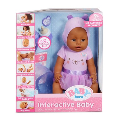 baby born interactive doll target