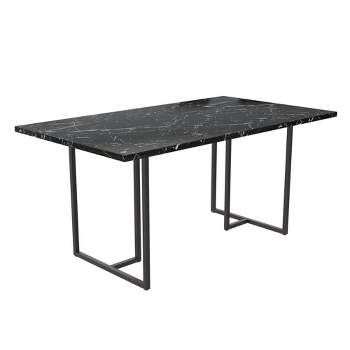 Astor Dining Table Marble Top with Legs - Cosmoliving By Cosmopolitan