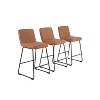 Home 2 Office 3pk Lakeview Metal Barstools - 2 of 4