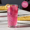 Libbey Carats Tumbler Glasses, 14 ounce, Set of 4 - image 4 of 4