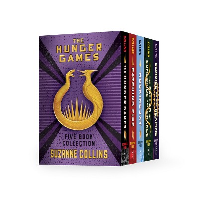 Hunger Games 5-Book Hardcover Box Set (the Hunger Games, Catching Fire, Mockingjay, the Ballad of Songbirds and Snakes, Sunrise on the Reaping)