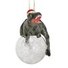 Design Toscano Blitzer, the T-Rex Holiday Ornament - 4 of 4