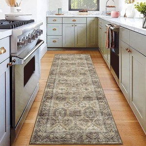 Geometry Living Room Printed Area Rug Easy - 1 of 4