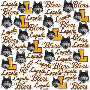 Loyola University Chicago 50Ct Sticker Packs Miscellaneous 50 Ct. Sticker Pack - 1 of 4
