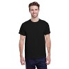 3 Pack Gildan Men's Heavy Cotton Short Sleeve Crew Neck Classic Fit T-Shirt - 2 of 4